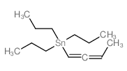 buta-1,2-dienyl-tripropyl-stannane Structure