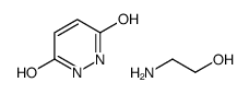 1,2-dihydropyridazine-3,6-dione, compound with 2-aminoethanol结构式