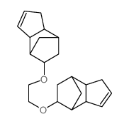 5,5'-[ethane-1,2-diylbis(oxy)]bis(3a,4,5,6,7,7a-hexahydro-1h-4,7-methanoindene) Structure
