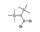 [[dibromoboranyl(trimethylsilyl)amino]-dimethylsilyl]methane Structure