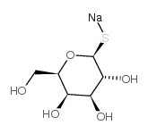 1-硫代-β-D-吡喃半乳糖结构式