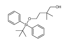 4-((Tert-Butyldiphenylsilyl)Oxy)-2,2-Dimethylbutan-1-Ol Structure