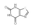 噻唑并[5,4-d]嘧啶-5,7(4H,6H)-二酮结构式