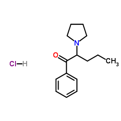 2-(吡/咯/烷-1-基)苯/基-1-戊/酮盐/酸/盐结构式
