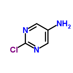 5-氨基-2-氯嘧啶结构式