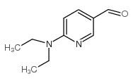 6-(二乙基氨基)吡啶-3-甲醛结构式