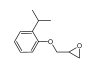 2-[(2-异丙基苯氧基)甲基]环氧乙烷结构式