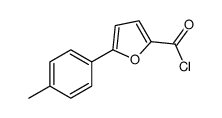 5-(4-methylphenyl)furan-2-carbonyl chloride Structure