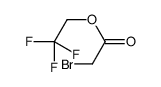 Bromoacetic acid 2,2,2-trifluoroethyl ester Structure