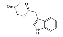 methylsulfinylmethyl 2-(1H-indol-3-yl)acetate Structure