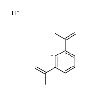 lithium,1,3-bis(prop-1-en-2-yl)benzene-2-ide结构式