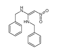 1-N,1-N'-dibenzyl-2-nitroethene-1,1-diamine结构式