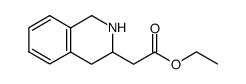 (1,2,3,4-tetrahydro-isoquinolin-3-yl)-acetic acid ethyl ester结构式