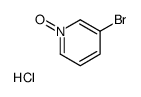 3-Bromopyridine N-oxide hydrochloride结构式