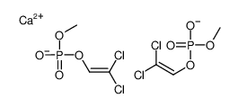 calcium,2,2-dichloroethenyl methyl phosphate Structure