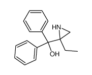 (2-ethyl-aziridin-2-yl)diphenylmethanol Structure