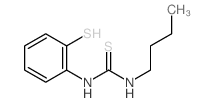 Thiourea,N-butyl-N'-(2-mercaptophenyl)- Structure