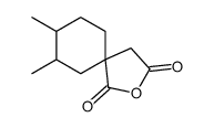 7,8-dimethyl-2-oxaspiro[4.5]decane-1,3-dione Structure