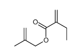 2-methylprop-2-enyl 2-methylidenebutanoate结构式