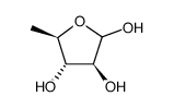 5-Deoxy-D-arabinose Structure