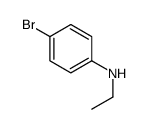4-溴-N-乙基苯胺结构式