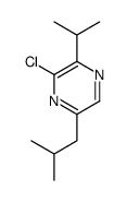 3-chloro-5-(2-methylpropyl)-2-propan-2-ylpyrazine Structure