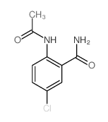 Benzamide,2-(acetylamino)-5-chloro-结构式