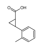 (1R,2R)-2-O-tolylcyclopropanecarboxylic acid Structure
