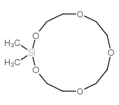 1,1-二甲基硅-14-冠-5结构式