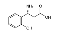 (R)-3-AMINO-3-(2-HYDROXYPHENYL)PROPANOIC ACID structure