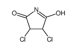 3,4-dichloropyrrolidine-2,5-dione结构式