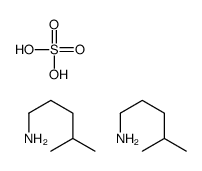 4-methylpentan-1-amine,sulfuric acid Structure