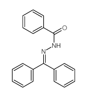 N-(benzhydrylideneamino)benzamide结构式
