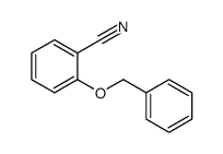 2-(苄氧基)苄腈结构式