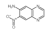 7-nitroquinoxalin-6-amine结构式