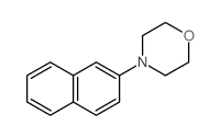 4-naphthalen-2-ylmorpholine结构式