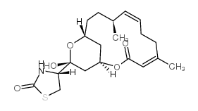 2-Thiazolidinone,4-[(1R,4Z,8Z,10S,13R,15R)-15-hydroxy-5,10-dimethyl-3-oxo-2,14-dioxabicyclo[11.3.1]heptadeca-4,8-dien-15-yl]-,(4R)- picture