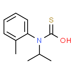 Carbamothioic acid,(1-methylethyl)phenyl-,O-methyl ester (9CI)结构式