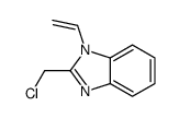 1H-Benzimidazole,2-(chloromethyl)-1-ethenyl-(9CI) structure