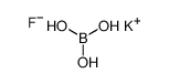 orthoboric acid, compound with potassium fluoride (1:1) Structure
