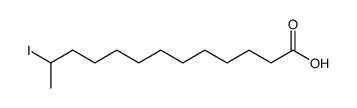 12-iodotridecanoic acid Structure