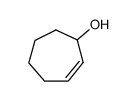 (+/-)-cyclohept-2-en-1-ol结构式