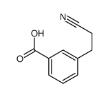 3-(2-氰基乙基)苯甲酸结构式