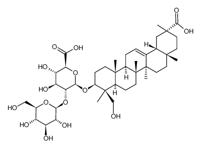 azukisaponin III Structure