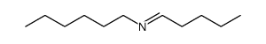 N-pentylidenehexan-1-amine结构式
