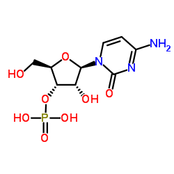 胞啶3'-单磷酸结构式