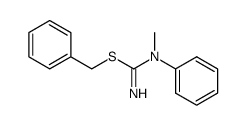 1,1-methylphenyl-2-S-benzylisothiourea结构式