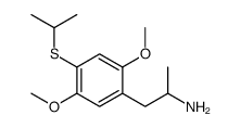 1-[4-(Isopropylsulfanyl)-2,5-dimethoxyphenyl]-2-propanamine Structure