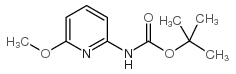 tert-Butyl (6-methoxypyridin-2-yl)carbamate structure
