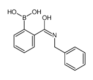 2-(Benzylcarbamoyl)benzeneboronic acid Structure